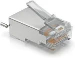 Ubiquiti UISP-Connector-SHD - STP RJ45 connector, Cat5, 8p8c, wire, gold-plated, AWG24 (100pcs)