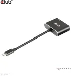 Club 3D Club3D MST-Hub USB 3.2 Typ C > DP/HDMI 4K60Hz St/Bu retail