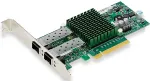 V&otilde;rgukaart SuperMicro Add-on Card AOC-STGN-i2S - Netzwerkadapter - PCIe 2.0 x8 Low-Profile - 10 GigE - 2 Anschl&uuml;sse - f&uuml;r SuperServer 5086B-TRF