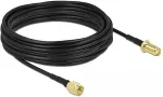 DELOCK Antennenkabel SMA Stecker zu SMA Buchse LMR 10m
