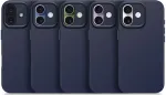 DECODED AntiMicrobial Silicone Backcover iPhone 17 True Navy