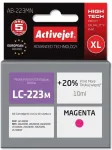 Tooner ACJ Activejet AB-223MN Ink (Replacement for Brother LC223M; Supreme; 10 ml; magenta)