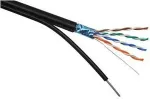 Solarix outdoor kabel instalacyjny FTP CAT5e przew&oacute;d PE 305m/box konsolowe SXKD-5E-FTP-PE-SAM