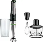 Procter & Gamble Braun MQ 7035X 0.5 L Immersion blender 1000 W Black, Satin steel