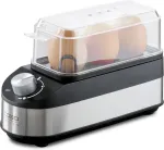 CASO | Egg Cooker | E3 | Black/Stainless Steel | 210 W