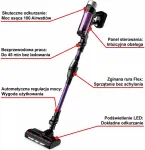 Tolmuimeja Tefal Cordless Vacuum Cleaner X-Force Flex 9.60, 100 AW, 45 min