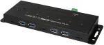 LOGILINK USB 3.1 Gen 2 Type-C 7-Port Combo Hub - Hub - 4 x SuperSpeed USB 3.0 + 3 x USB-C (UA0319)