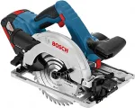 Bosch Powertools Bosch cordless circular saw GKS 18V-57 G Professional, 18Volt&nbsp;(blue / black, L-BOXX, 2x Li-ion battery 4.0Ah)