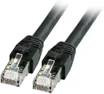 EFB RJ45 Patchkabel Cat.8.1 S/FTP LSZH BC schwarz 10m