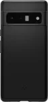 Spigen Kaitse&uuml;mbris Thin Fit, Google Pixel 6 Pro, &otilde;huke, must,