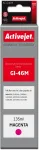 Tooner Activejet AC-G46M Ink cartridge for Canon printers, Replacement for Canon GI-46M; Supreme; 135 ml; magenta