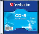 Toorikud VERBATIM CDR 52x SC 700MB 10 sztuk