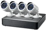 Level One CCTV 8-Kanal Fix Out H.264 IR 4xCam inkl.