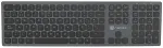 NONAME Klaviatuur NATEC NKL-1830 keyboard Universal RF Wireless + Bluetooth QWERTY Spanish Black, Grey