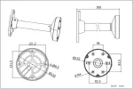 HIKVISION Kinnituskonsool DS-1271ZJ-130-TRL