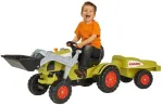 Simba-Dickie BIG Claas Celtis Loader Pedal-Tractor with Trailer (800056553)