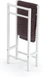 No name ARREDAMENTI SALVI' Towel Rack - 77 x 34 cm, White
