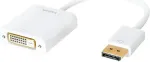 LOGILINK CV0058B - DisplayPort 1.2 - DVI - M&auml;nnlich/weiblich - Wei&szlig; - 0,15m - 2,25 Gbit/Sek (CV0058B)