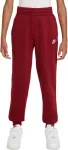 Nike Spodnie dla dzieci Sportswear Club Fleece czerwone FD3008 608 XS