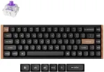 Klaviatuur KEYCHRON K6 HE SE - US Layout - Gateron Magnetic Nebula - Carbon Black Wireless Keyboard