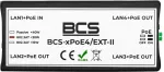 BCS BCS-xPoE4/EXT-II Network repeater Black 100 Mbit/s
