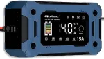 QOLTEC Charger 12V 15A for AGM GEL LiFePO4 LCD