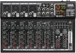 QSC DNA QFX8 analog audio mixer 8 channels Bluetooth