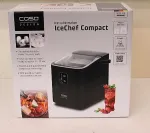 CASO SALE OUT. | | Ice Cube Machine | IceChef Compact | Power 120 W | Black | DAMAGED PACKAGING
