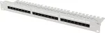 LANBERG PATCH PANEL 24 PORTS 1U 19" CAT.5E UTP WITH SHELF GREY