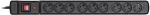 Activejet ACJ COMBO 9GN 3M black power strip with cord