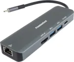 PREMIUMCORD USB-C to HDMI, 2x USB3.2, PD 100W, RJ45