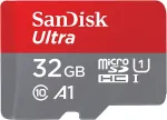 M&auml;lukaart Sandisk 32GB ULTRA MICROSDHC+ SD 120MB/S A1 CL 10 UHS-I 2PACK
