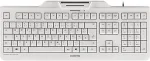 Klaviatuur CHERRY KC 1000 SC KEYBOARD AZERTY BE WHITE/GRAY