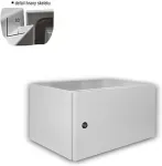 DATACOM 19" outdoor rack 4U/600x400 IP65 gray