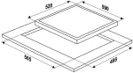 Pliidiplaat MPM -60-IM-13/N Induction Hob