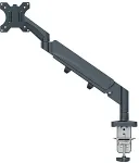 LEITZ Ergo Monitorarm Single platz- sparend samtgrau