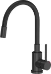 Quadron Virtuvinis mai&scaron;ytuvas su i&scaron;traukiama žarna Maggie 3323503BLM, juodas matinis