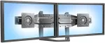 Ergotron Dual Monitor & Handle Kit - Befestigungskit (Griff, 2 Montagehalterungen, Bogenmontagearm) f&uuml;r 2 LCD-Displays - Schwarz - Bildschirmgr&ouml;&szlig;e: bis zu 66cm (bis zu 66,00cm (26) ) - Montageschnittstelle: 100 x 100 mm, 75 x 75 mm - Wandmontage m&ouml;gl ...
