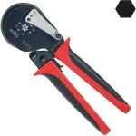 Wiha 41246 cable crimper Crimping tool Black, Red