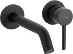 No name IN-WALL WASHBASIN MIXER DAFNI. BLACK