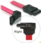 Delock SATA 0,5m rot 90&deg;