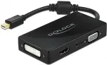 DeLOCK Mini DP 1.2 Adapter > VGA/HDMI/DVI/Audio Bu 4K passiv