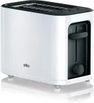 Braun PureEase HT 3010 WH Toaster 2 Scheibe(n) Wei&szlig; 1000 W (0X23010008)
