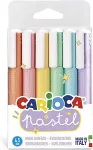 Carioca Tekstimarker Pastel, 6tk