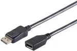 S-Impuls DisplayPort 1.2 Verl&auml;ngerungskabel, 4K, 1,0m