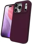Zagg Manhattan Snap Apple 17 Pro Protective Case Black Cherry