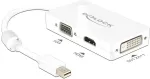 Delock Adapter mini DisplayPort > DVI/HDMI/VGA Black