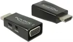 DeLOCK Adapter HDMI-A Stecker > VGA Buchse mit Audio