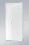 Cama MEBLE Cama wardrobe SAMBA white/white gloss