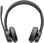 POLY Voyager 4320-M Stereo Headset - USB-A-an-USB-C-Kabel+BT700 Dongle (Retail)
